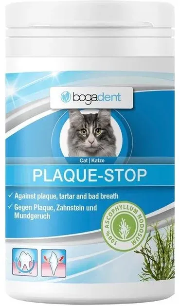 plaque-stop jauhe kissan hammaskiven ehkäisyyn