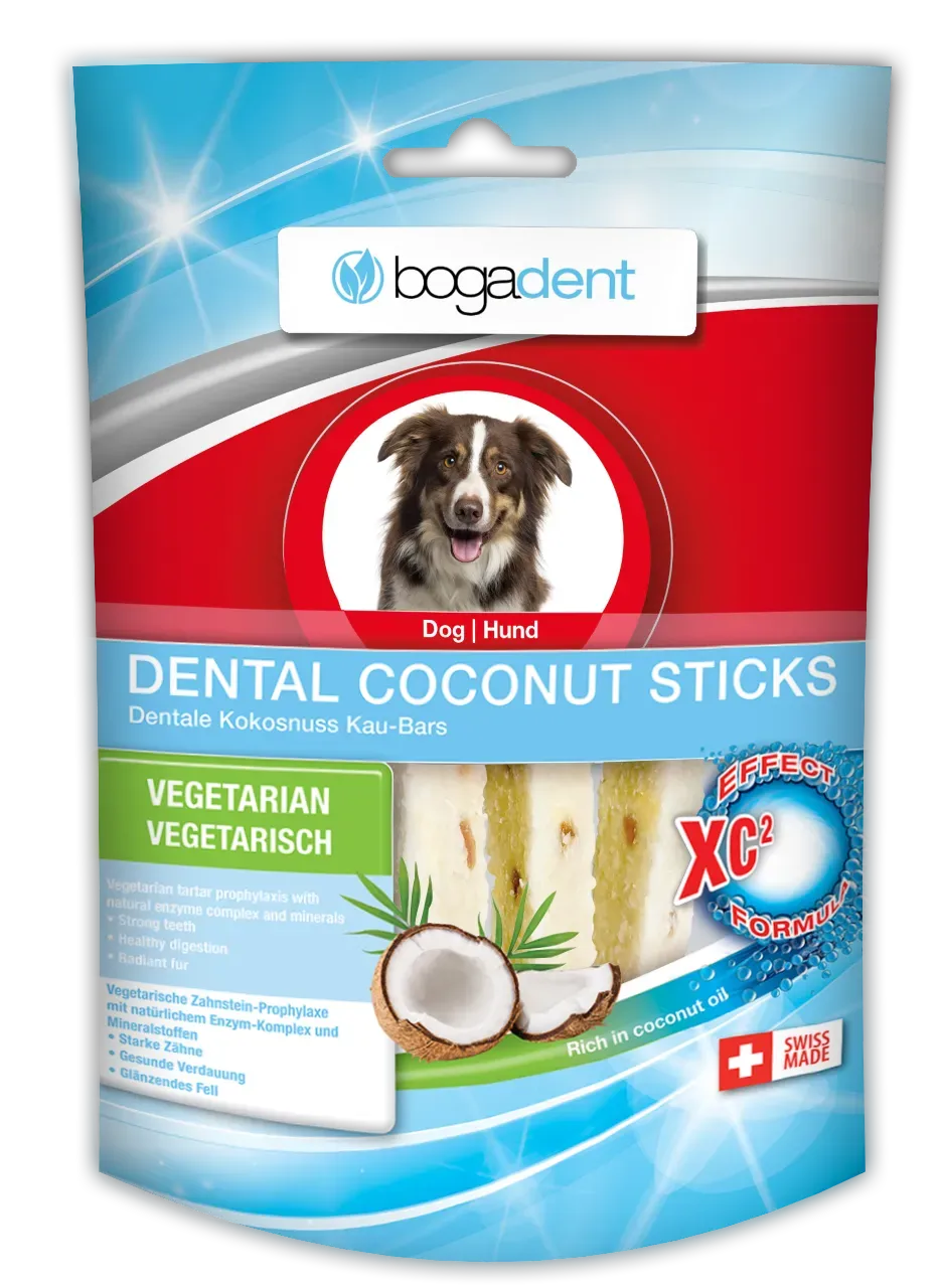 Kookostikku koiran hammaskiven ehkäisyyn